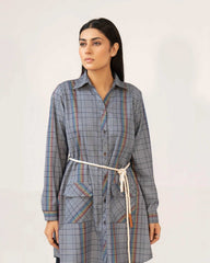 Women Dress Shirt Tunic WOVEN