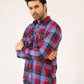 Men Casual Shirt – Maroon Checkered - Harwage