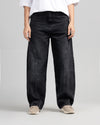 Women Skater Fit Cut & Sewn Jeans - Charcoal