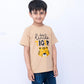Little Boys Graphic Tee – Almond Buff