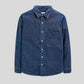 Men Casual Denim Shirt - Blue