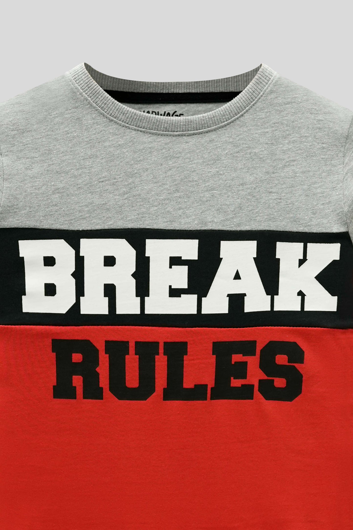 Little Boys’ Two-Piece Outfit - Grey & Black