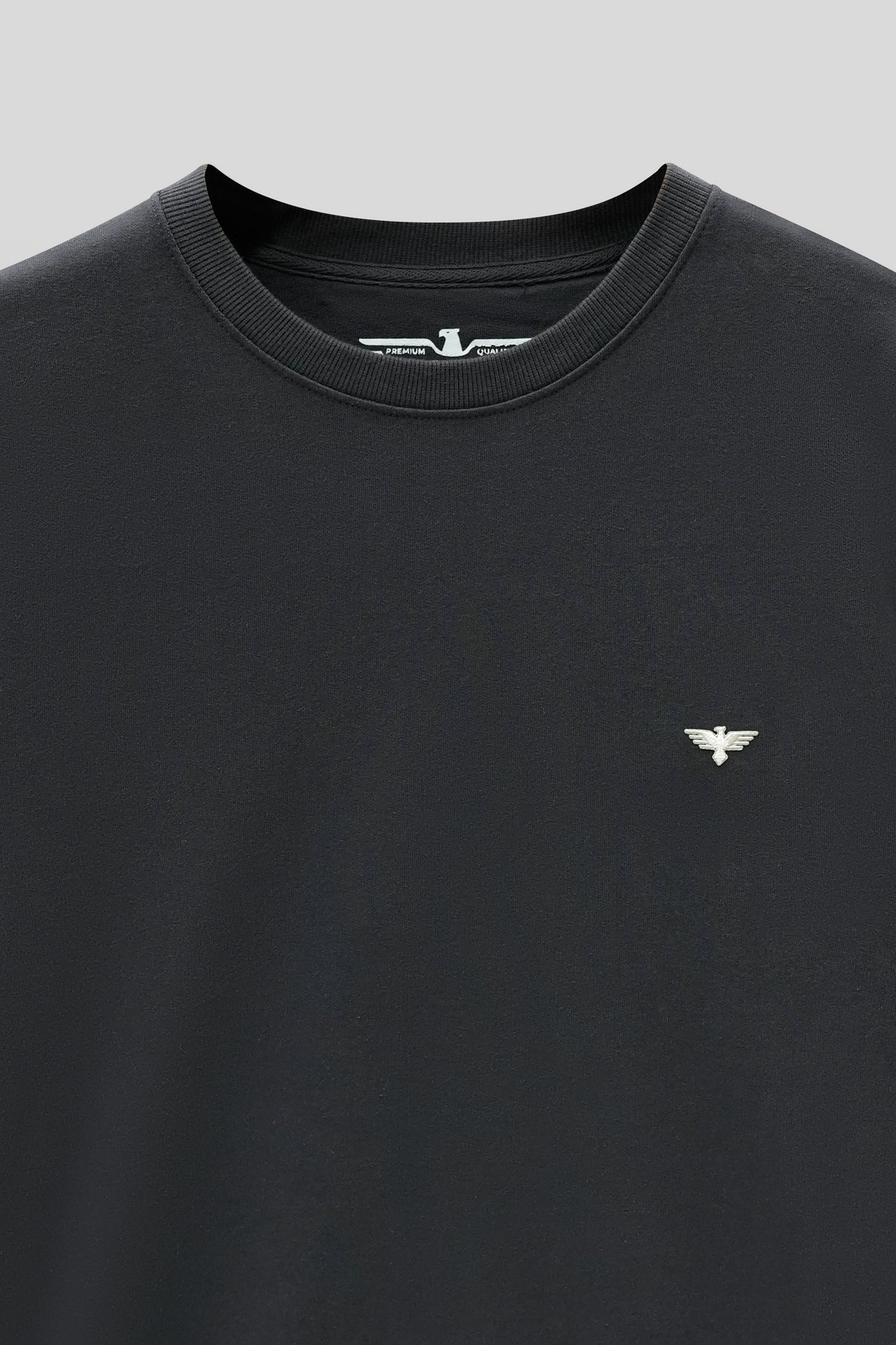 Men’s Oversized Sweatshirt - Charcoal Melange