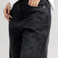 Women Skater Fit Cut & Sewn Jeans - Charcoal