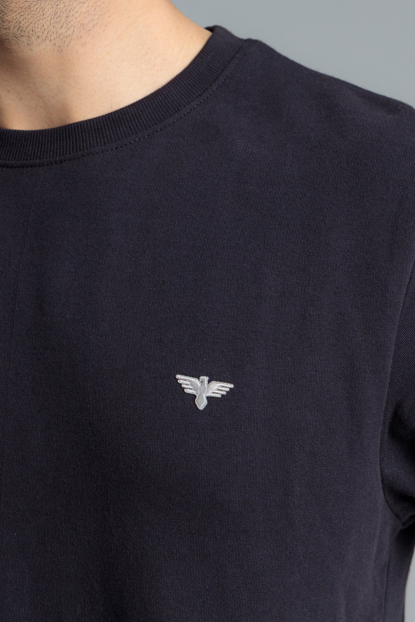 Men’s Oversized Sweatshirt - Charcoal Melange