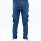 Men Jogger Jeans - Dark Blue