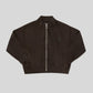 Women’s Wool Cardigan - Dark Brown