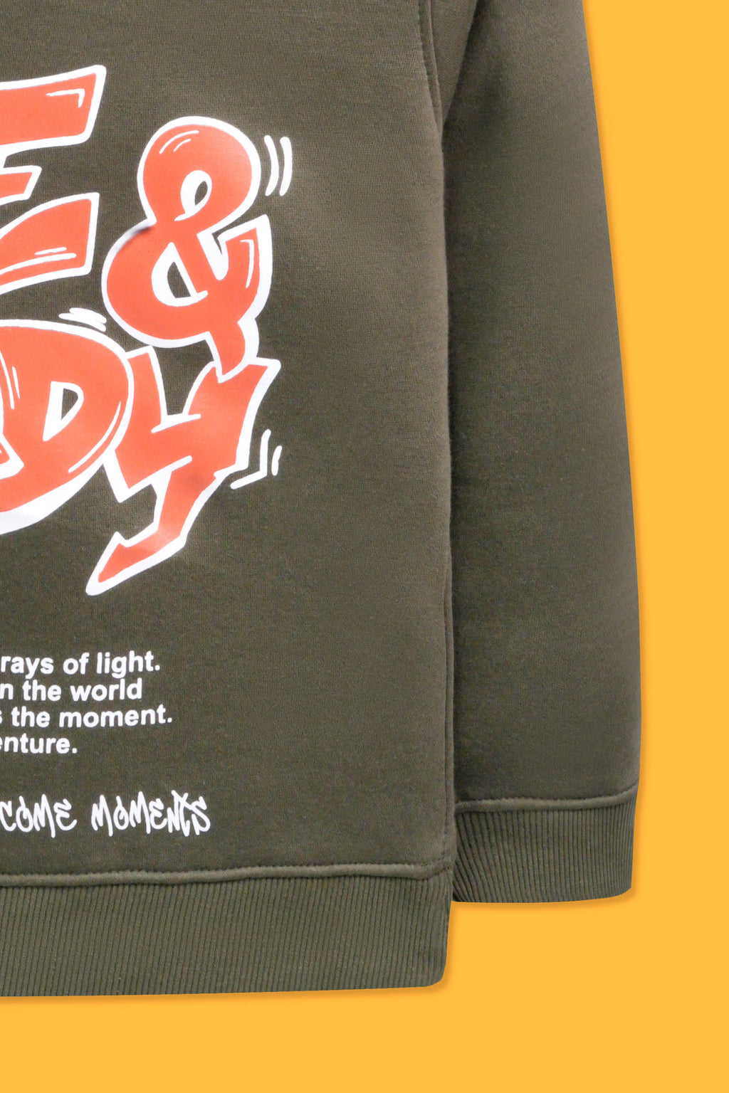 Junior Boys Cozytop Sweatshirt - Covert Green