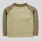 Little Boys’ R-Neck Wool Cardigan - Honey