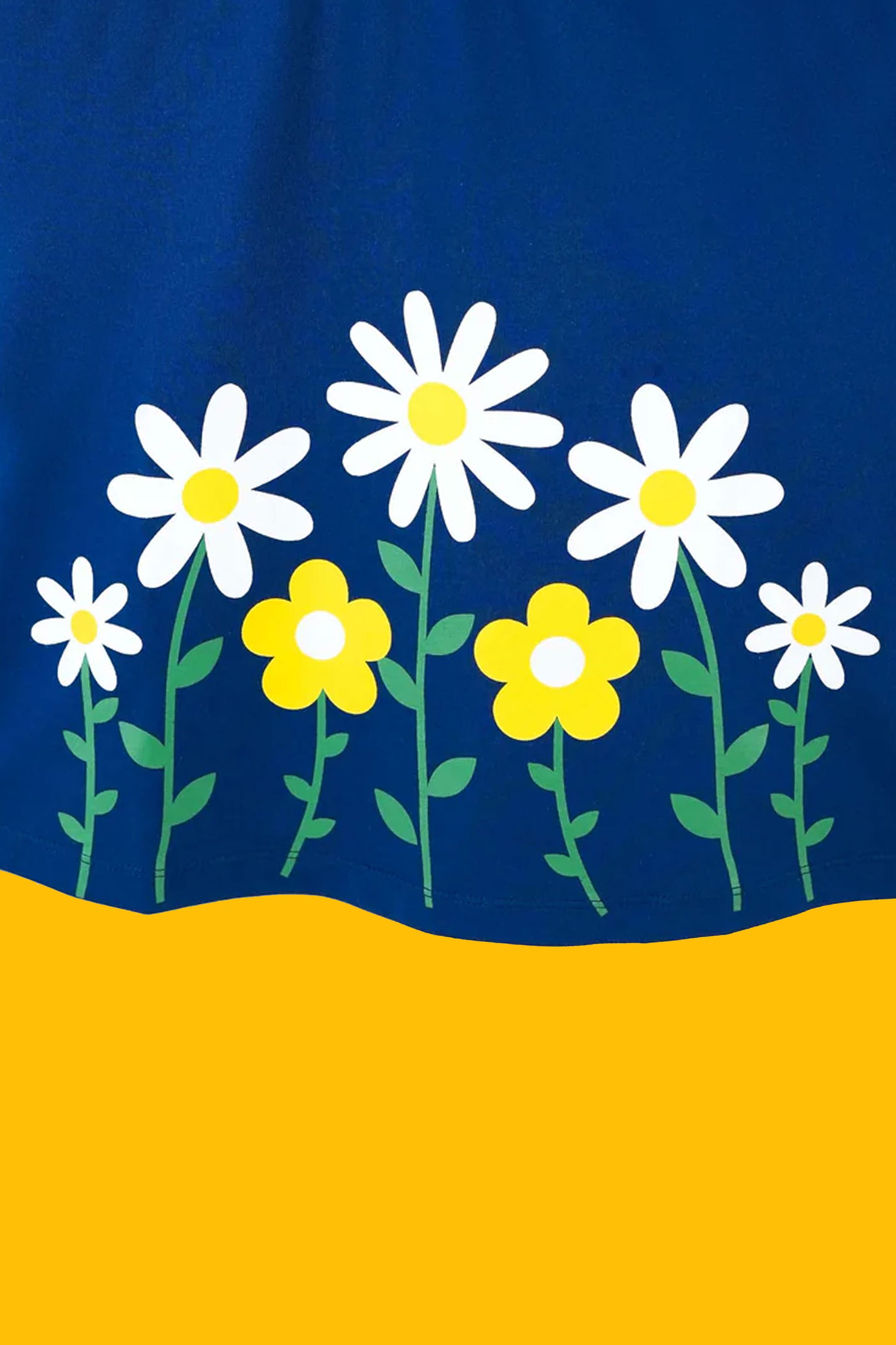 Little Girls' Polyester Graphic T-Shirt - Indigo