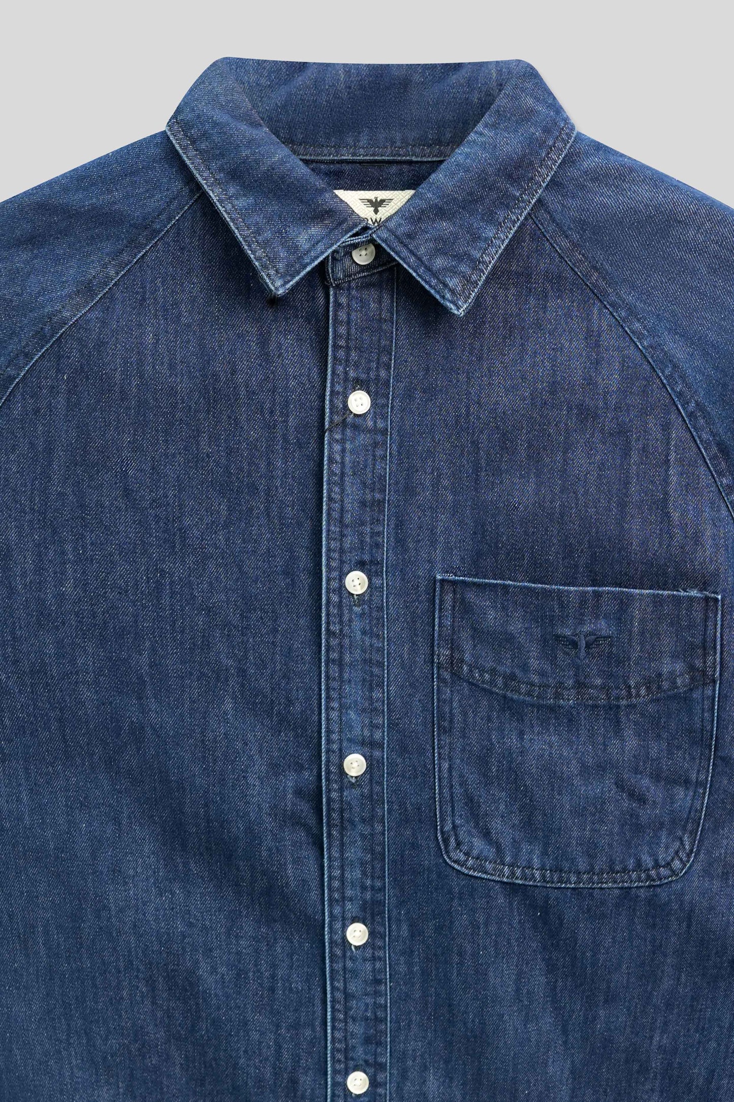 Men Casual Denim Shirt - Blue