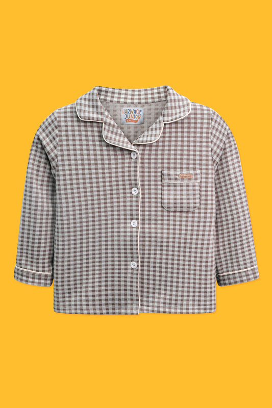 Little Boys CO-ORD SET - Brown