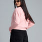 Women’s Acrylic Wool Cardigan - Pink
