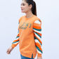 Women Sweatshirt Printed Regular Fit - Pink