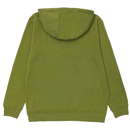 Men Regular Fit Hoodie – Olive Green - Harwage