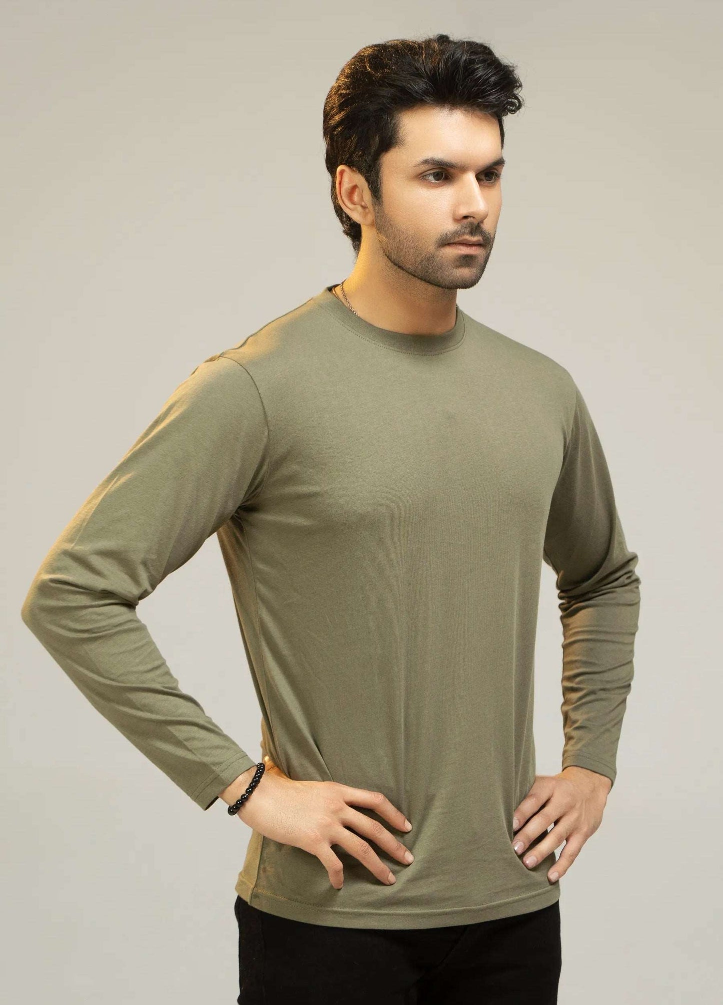 Men Full Sleeve Shirt – Olive Branch - Harwage