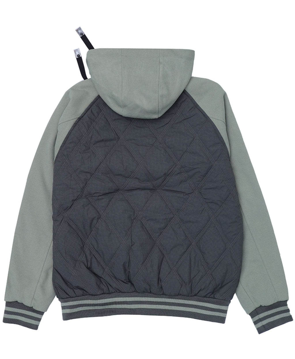 Men Regular Fit Parachute Jacket – Grey - Harwage