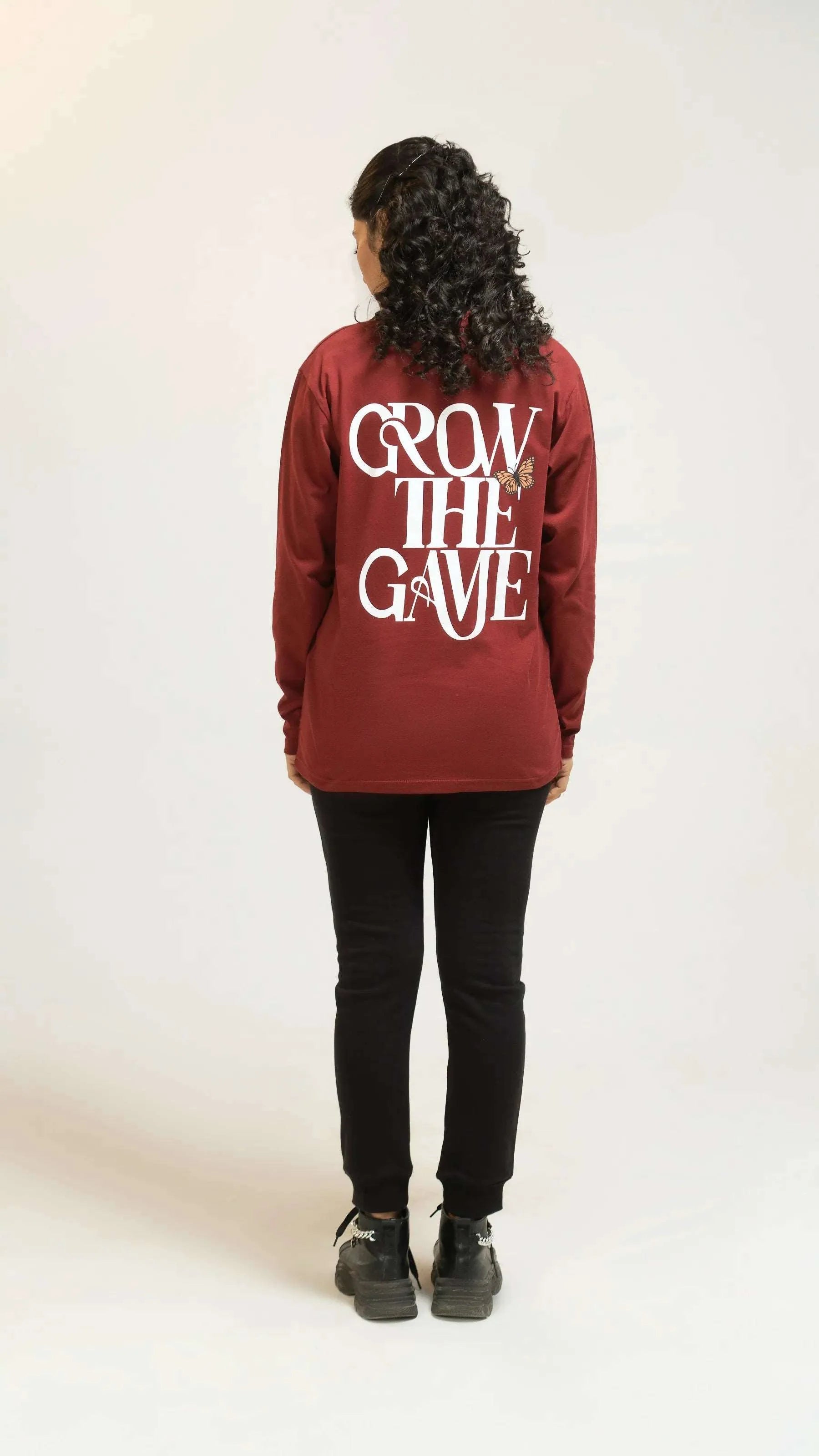 Women Full Sleeve Shirt - Merlot - Harwage