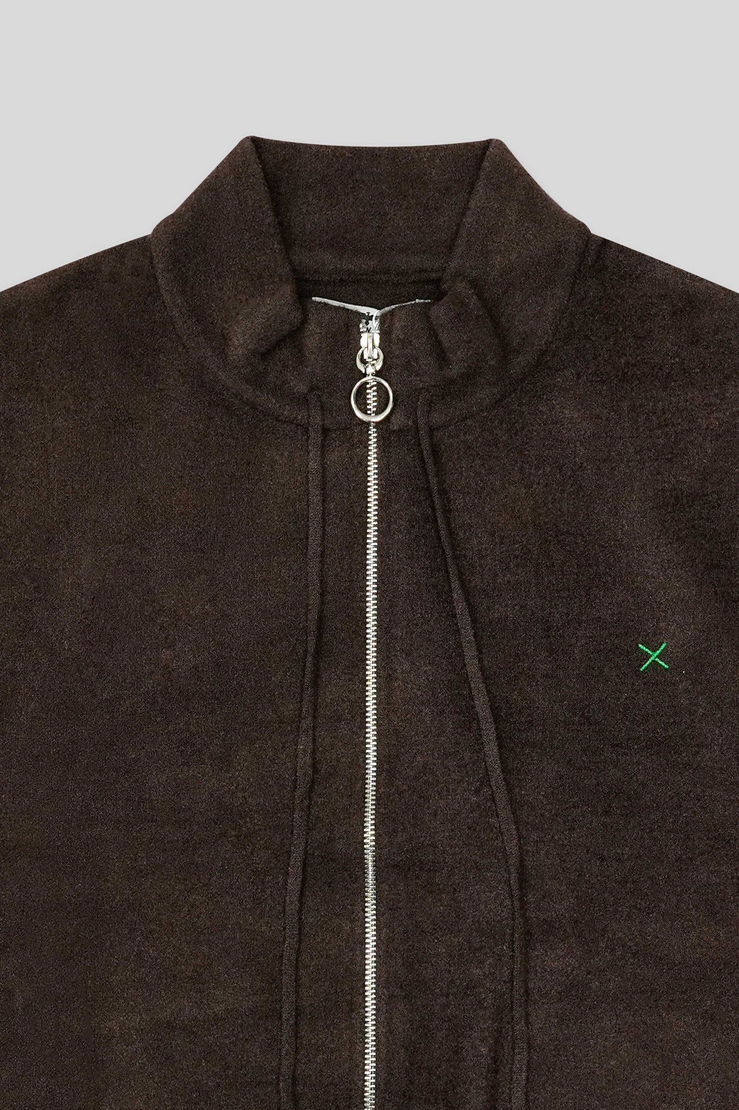 Women’s Wool Cardigan - Dark Brown