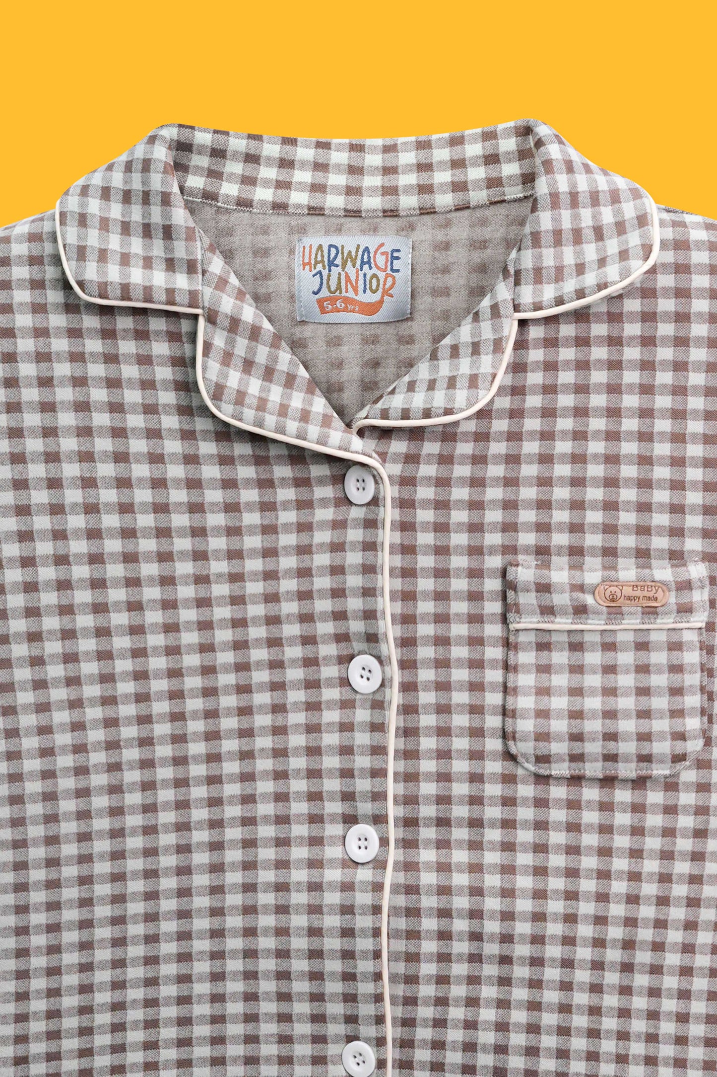 Little Boys CO-ORD SET - Brown