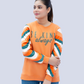Women Sweatshirt Printed Regular Fit - Pink