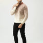 Men Tie-Dye Rabbit Wool Jersey – Beige - Harwage