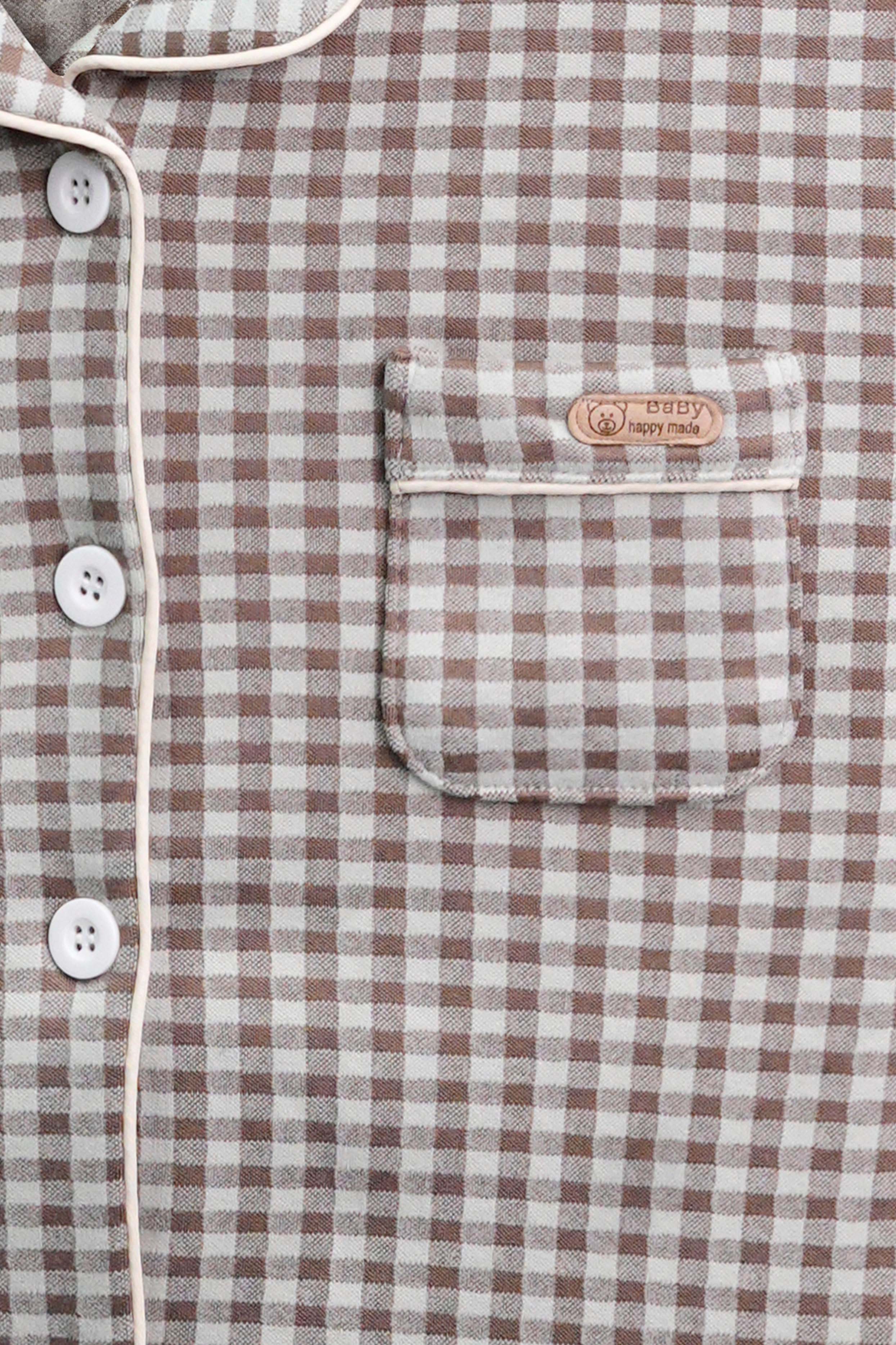 Little Boys CO-ORD SET - Brown
