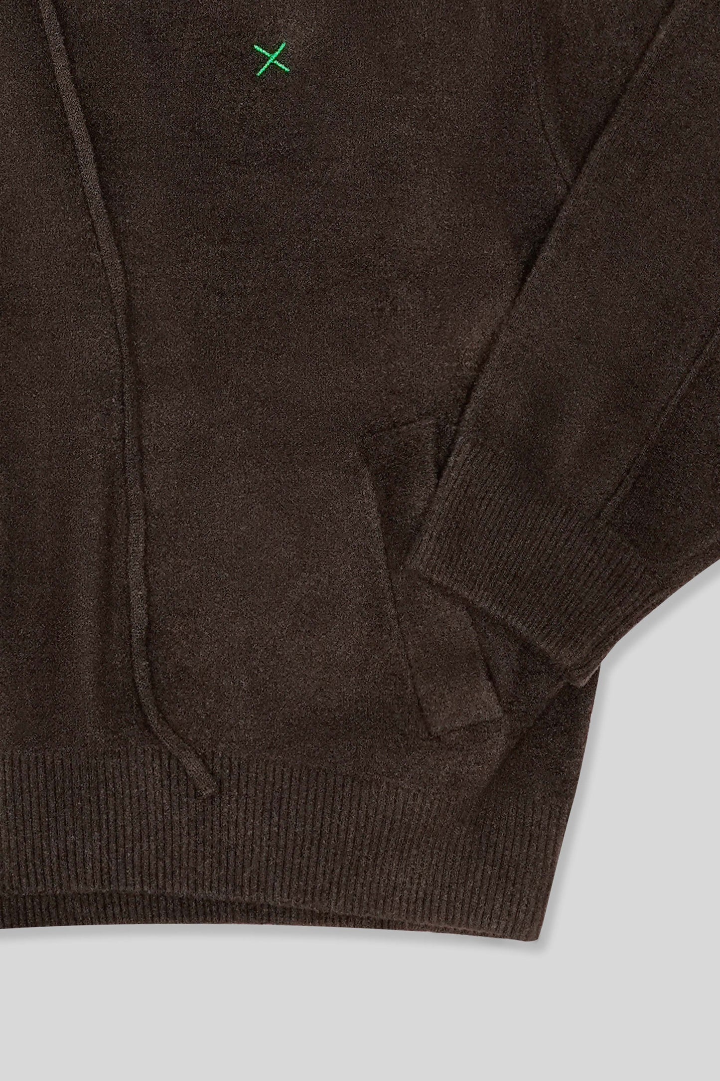 Women’s Wool Cardigan - Dark Brown