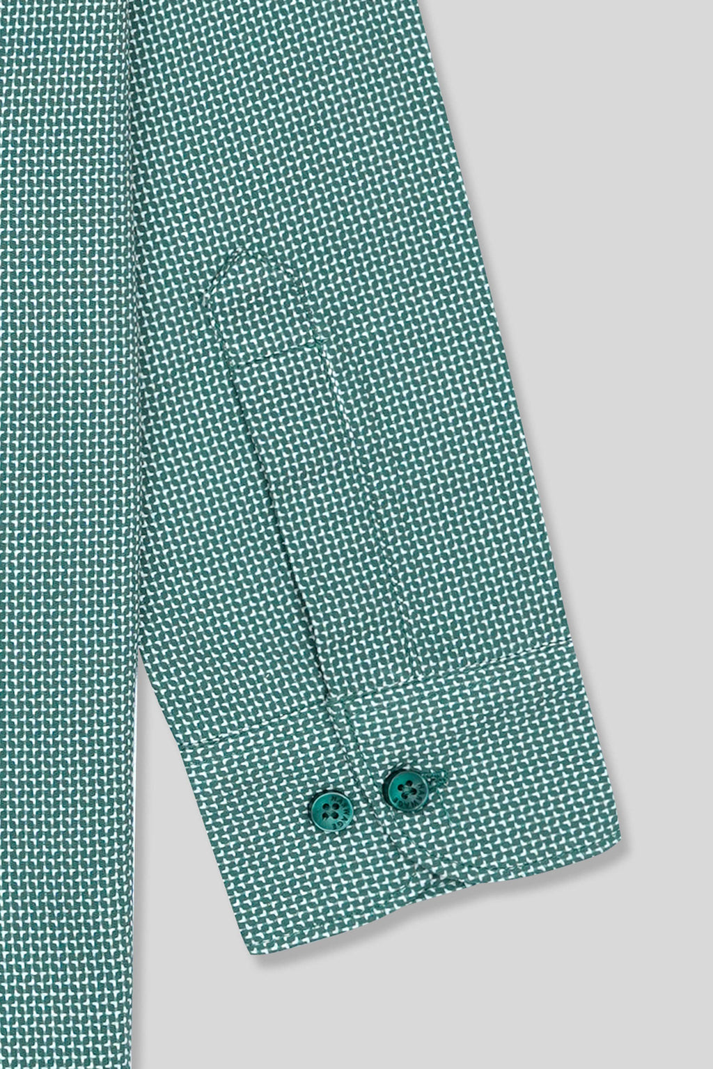 Boys Full Sleeves Casual Shirt - Green