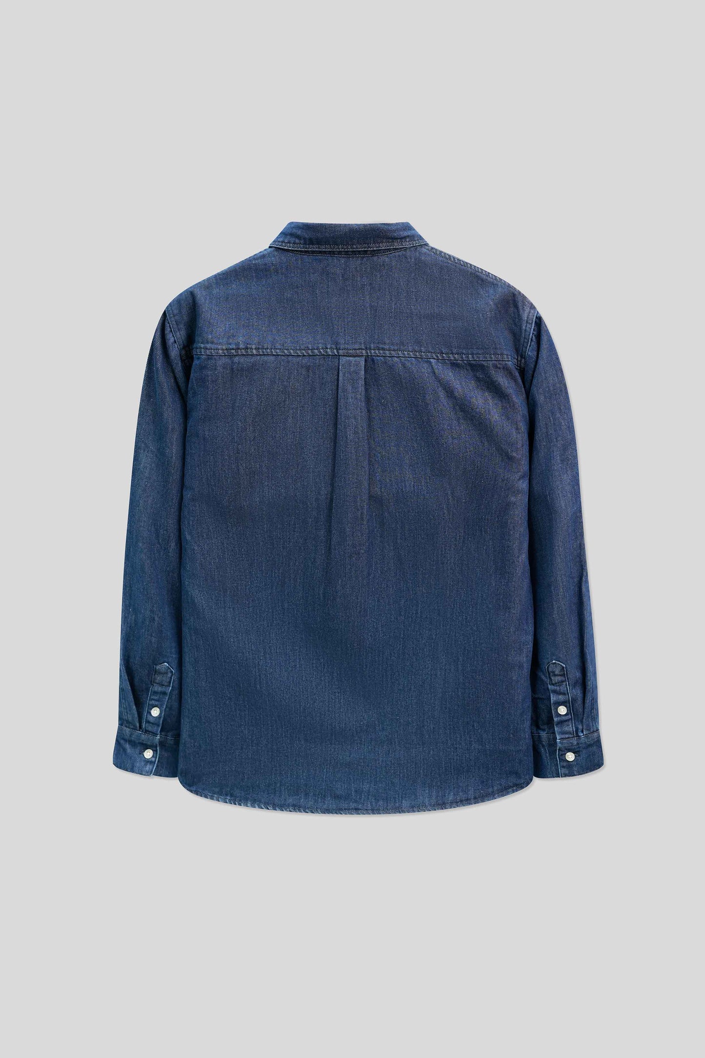Men Casual Denim Shirt - Blue