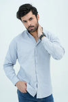 Men Basic Oxford Shirt - Tropical Blue