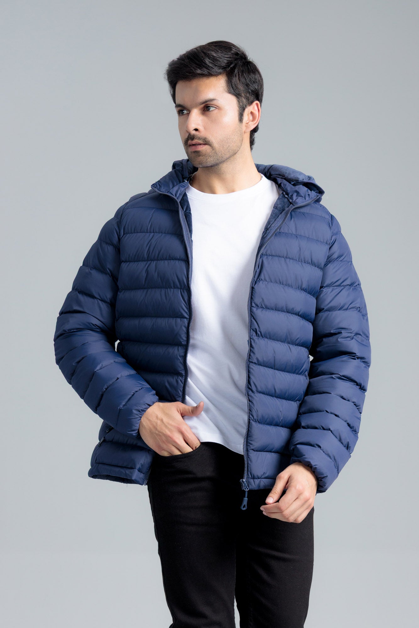 Men’s Puffer Jacket - Blue