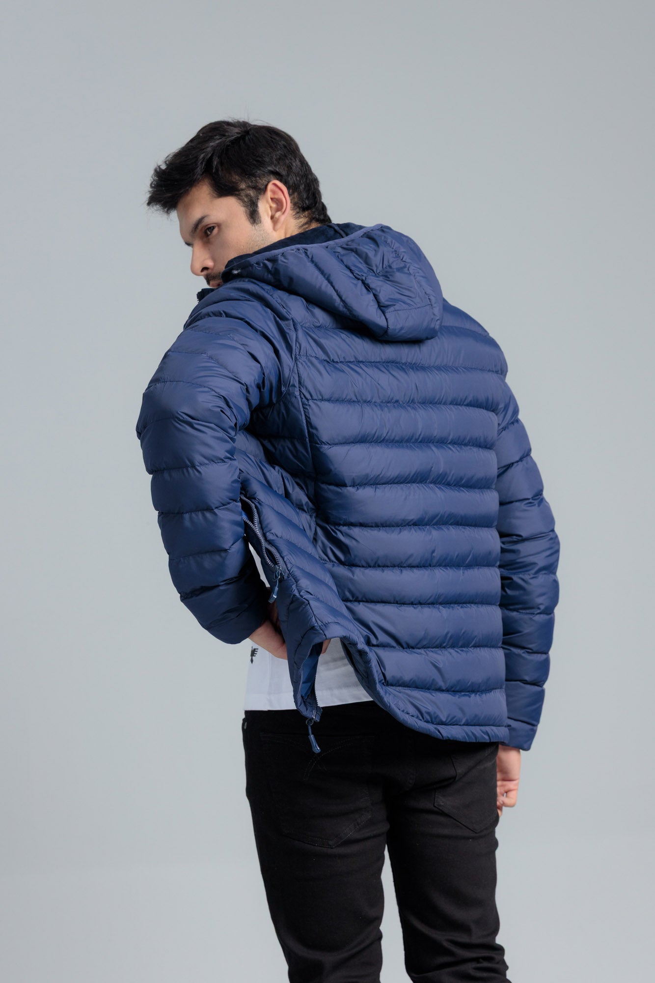 Men’s Puffer Jacket - Blue