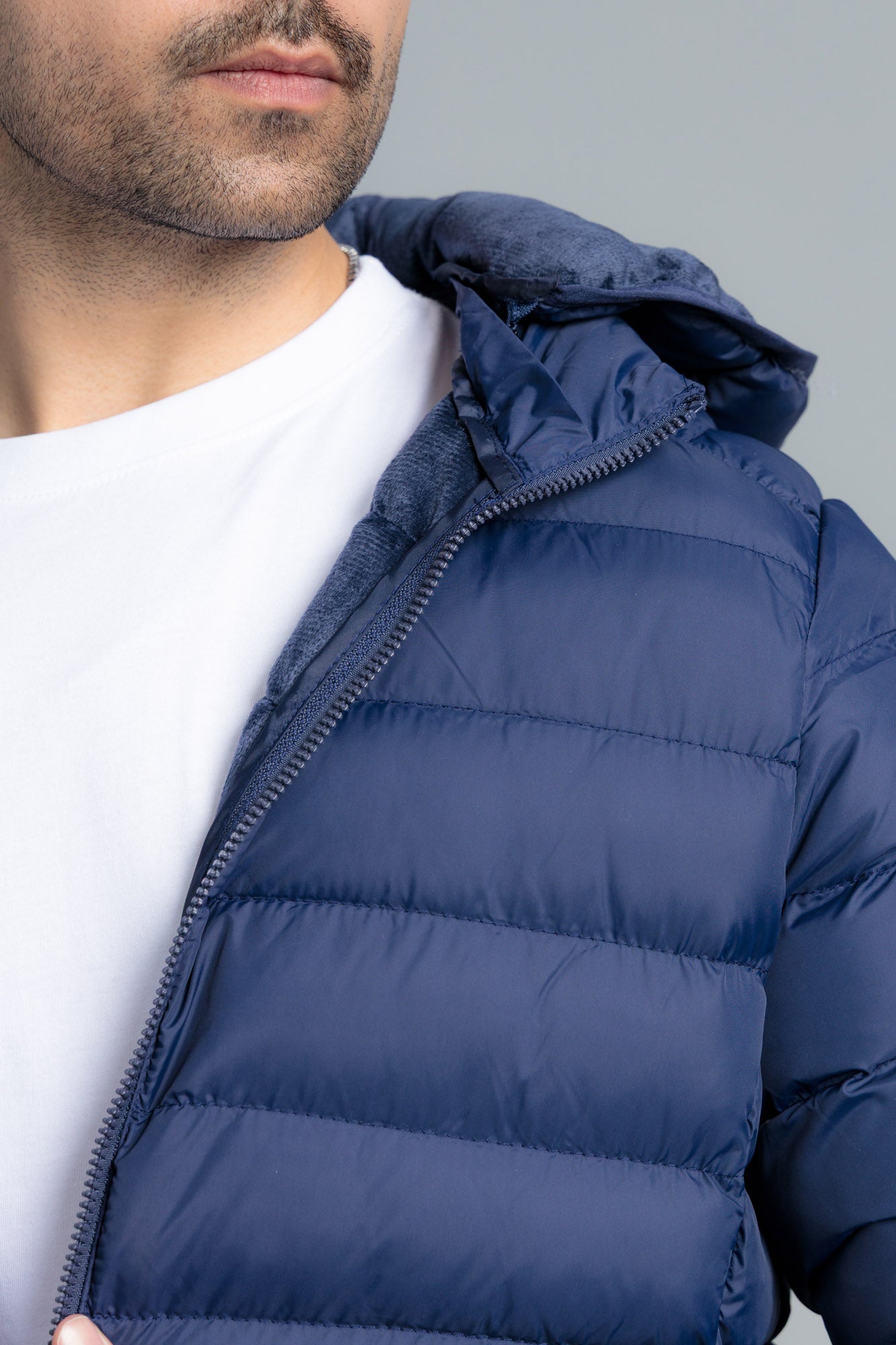 Men’s Puffer Jacket - Blue