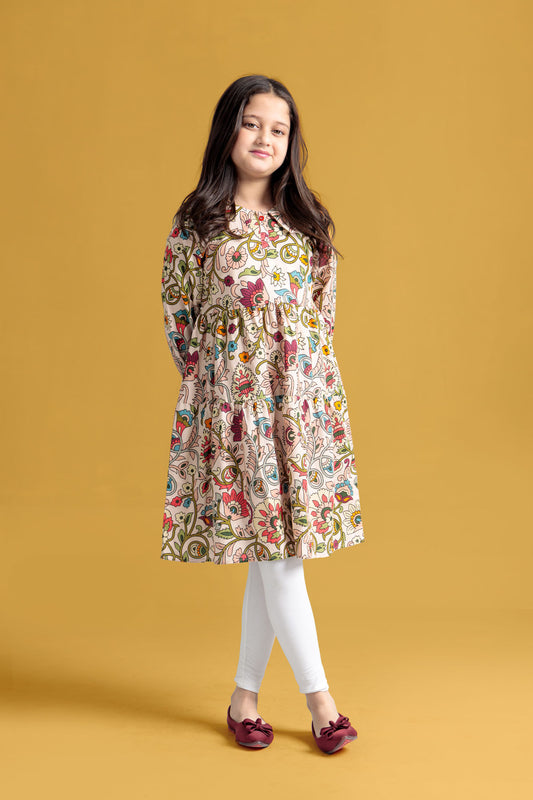 Little Junior Girls Cotton Frock Dress