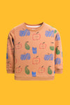 Little Boys Cozytop Sweatshirt - Marigold