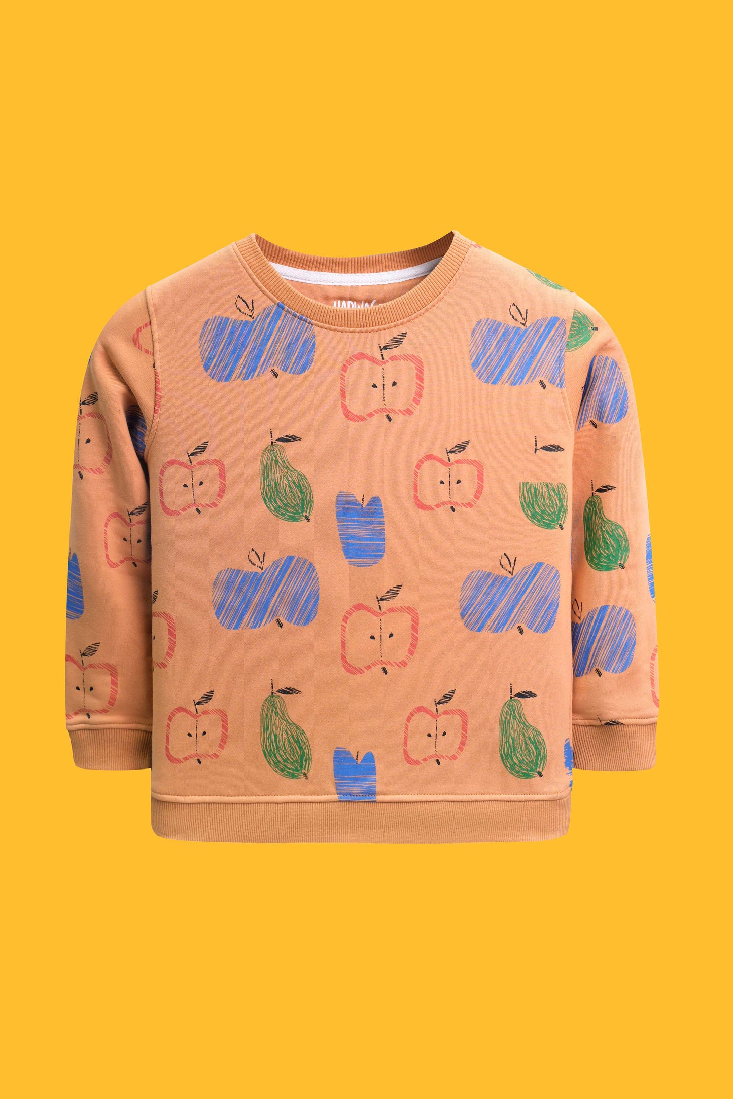 Little Boys Cozytop Sweatshirt - Marigold
