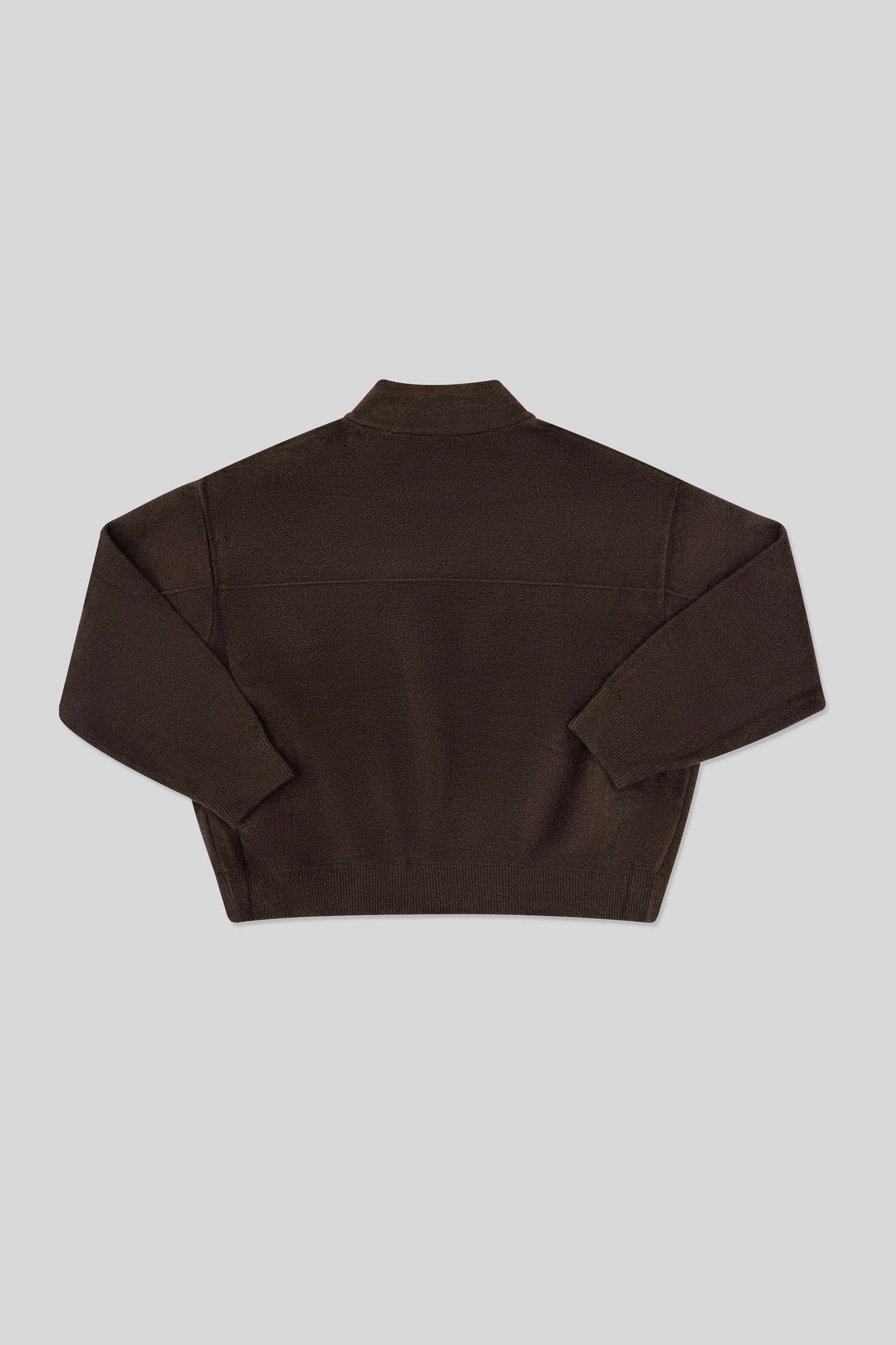 Women’s Wool Cardigan - Dark Brown