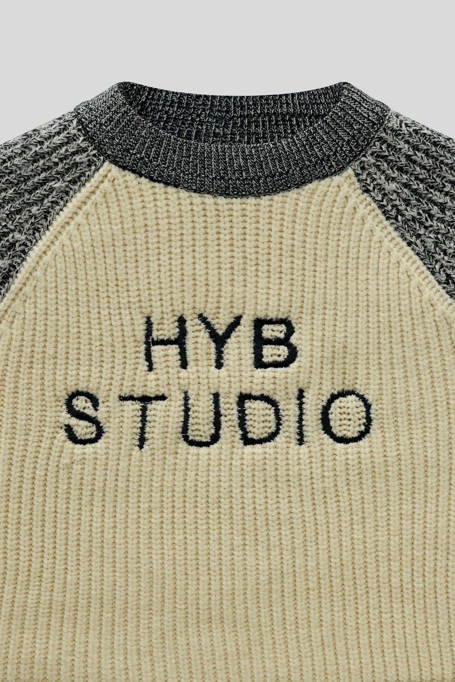 Little Boys’ R-Neck Wool Cardigan - Grey