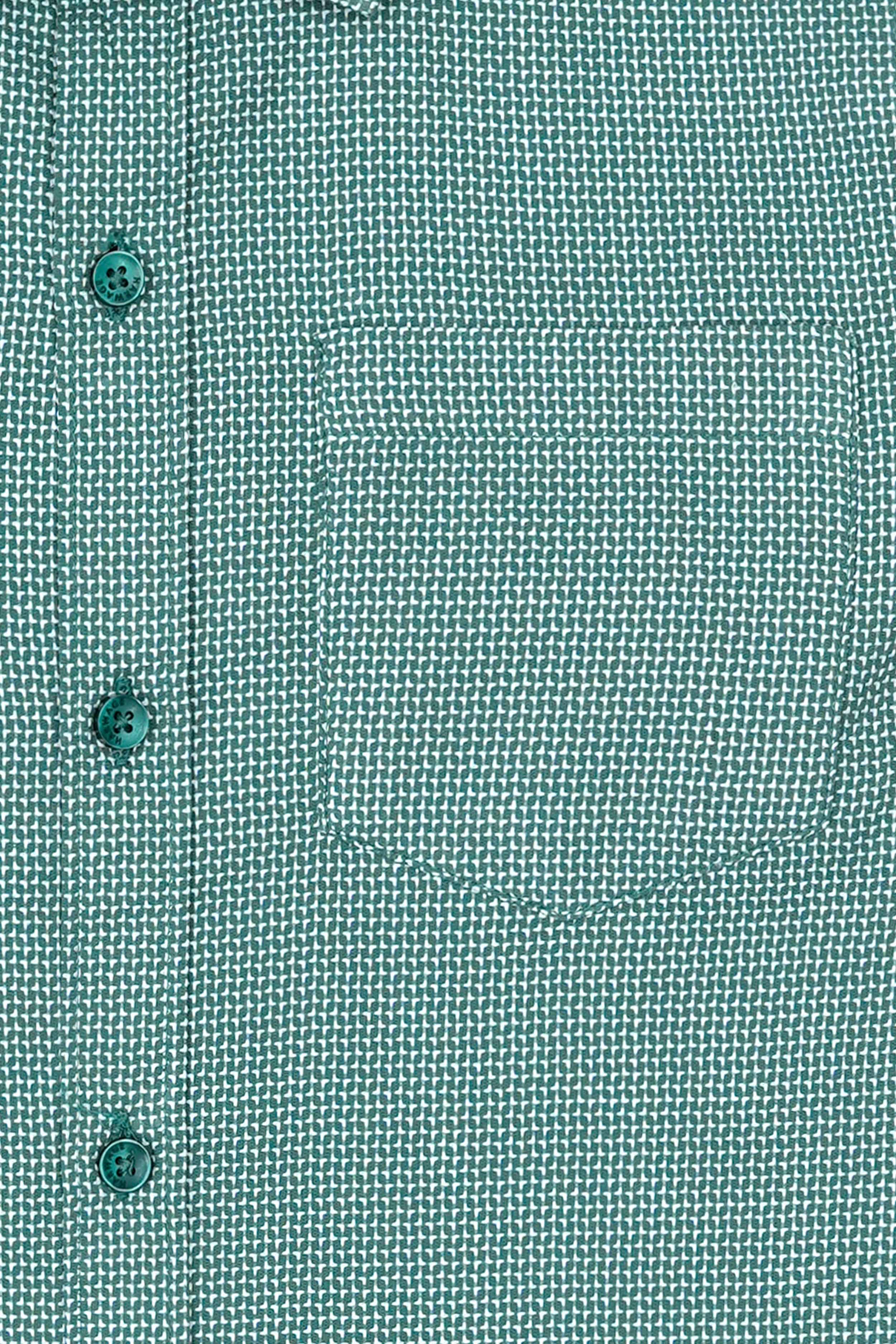 Boys Full Sleeves Casual Shirt - Green