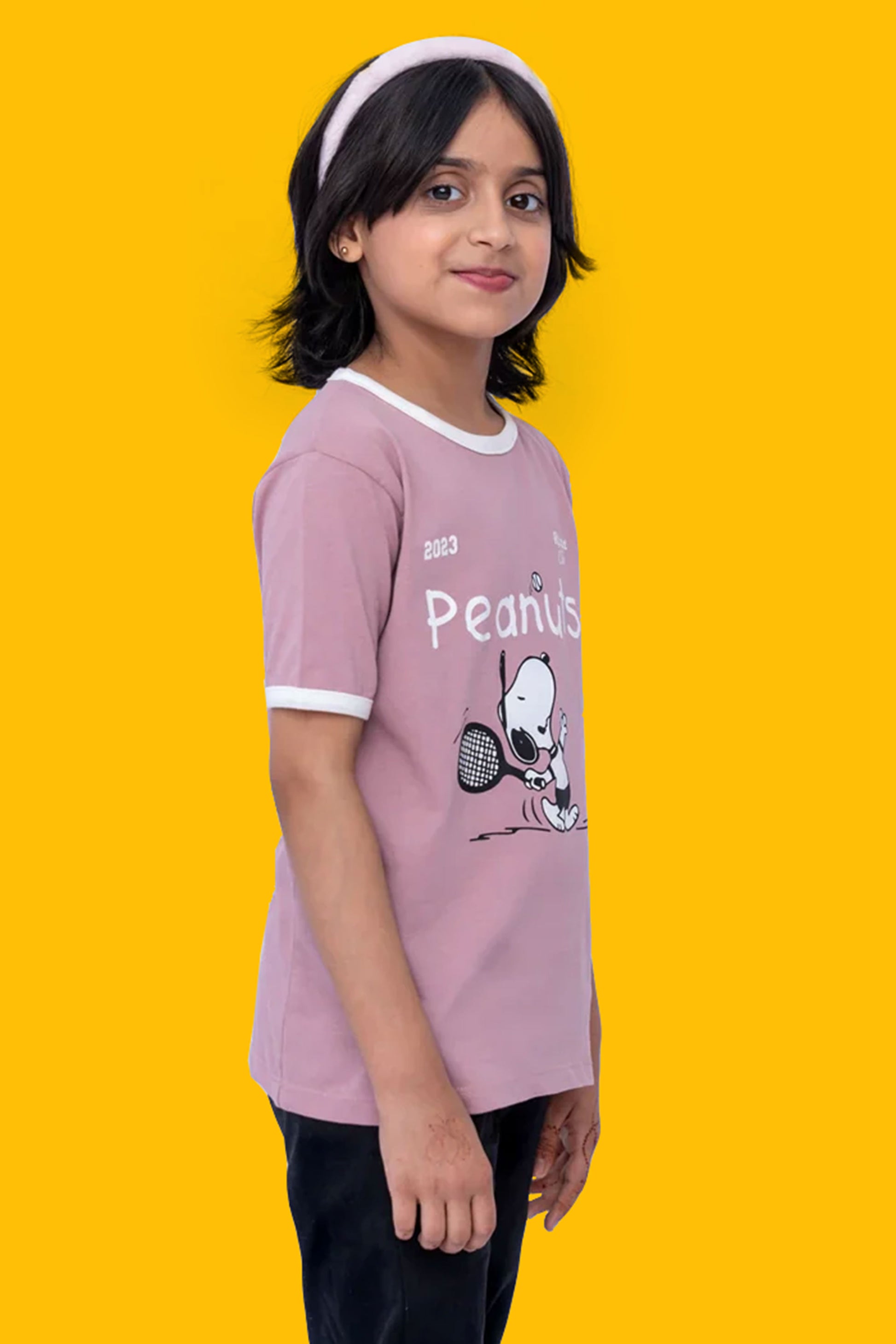 Junior Graphic T-Shirt – Tuscany Grey