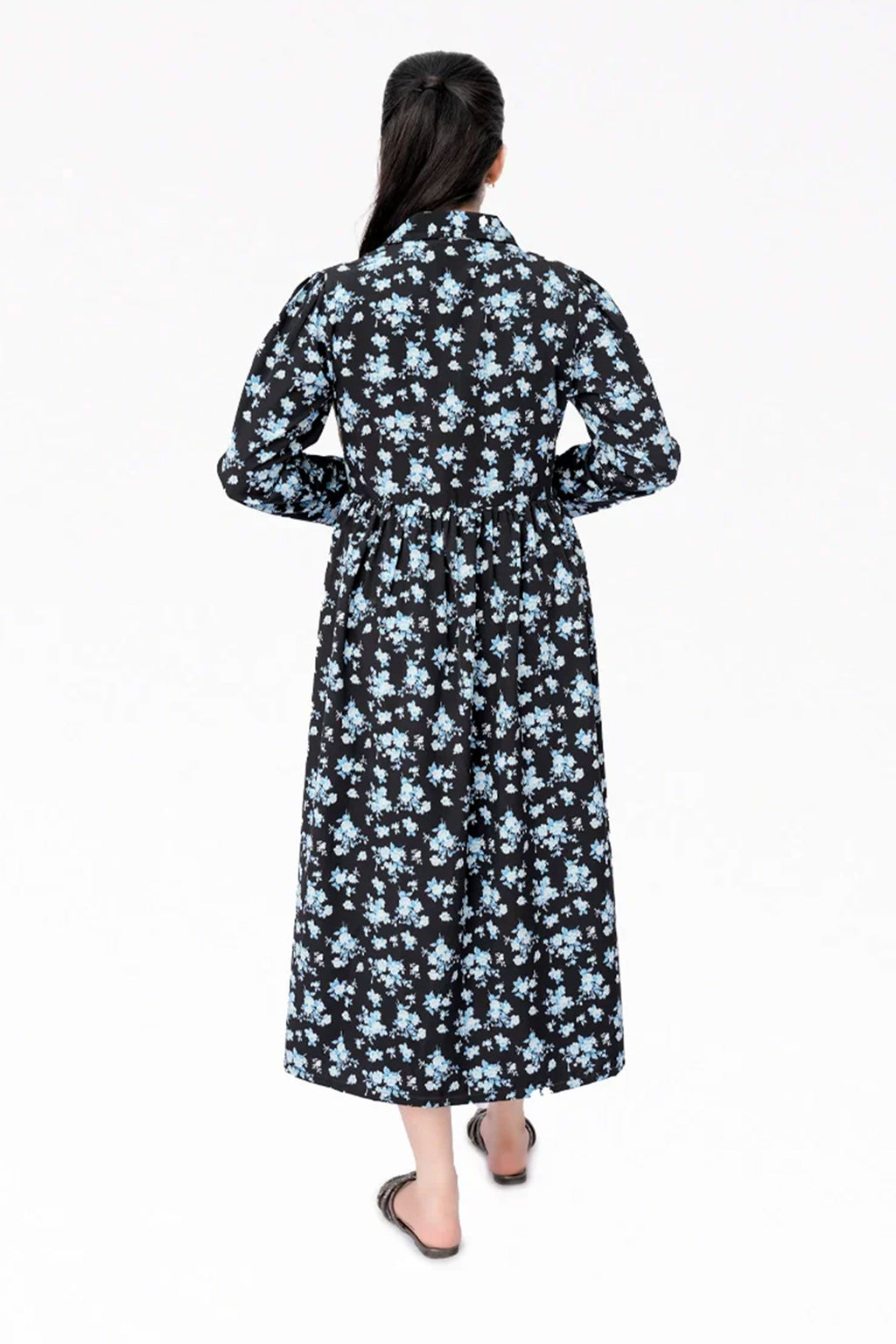 Women Maxi Dress- Black