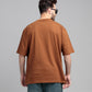 Men Boxy Fit Cotton T-Shirt - Monk Robe