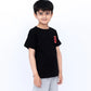 Boys Printed Co-ords Set – Black