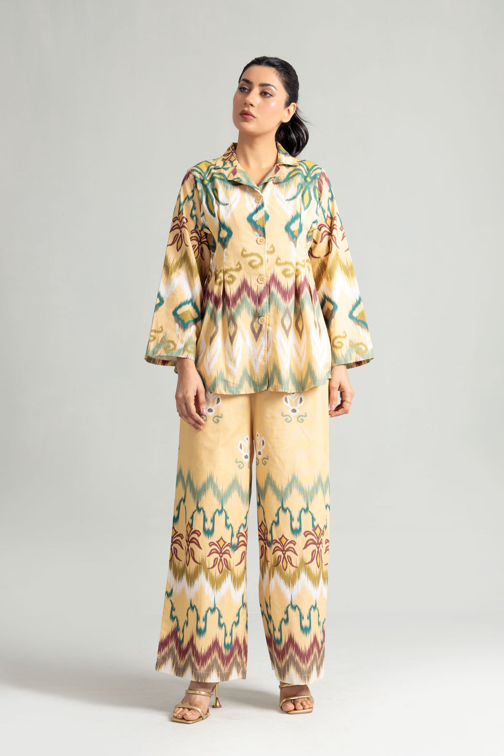 Women Two-Piece Cotton Set
