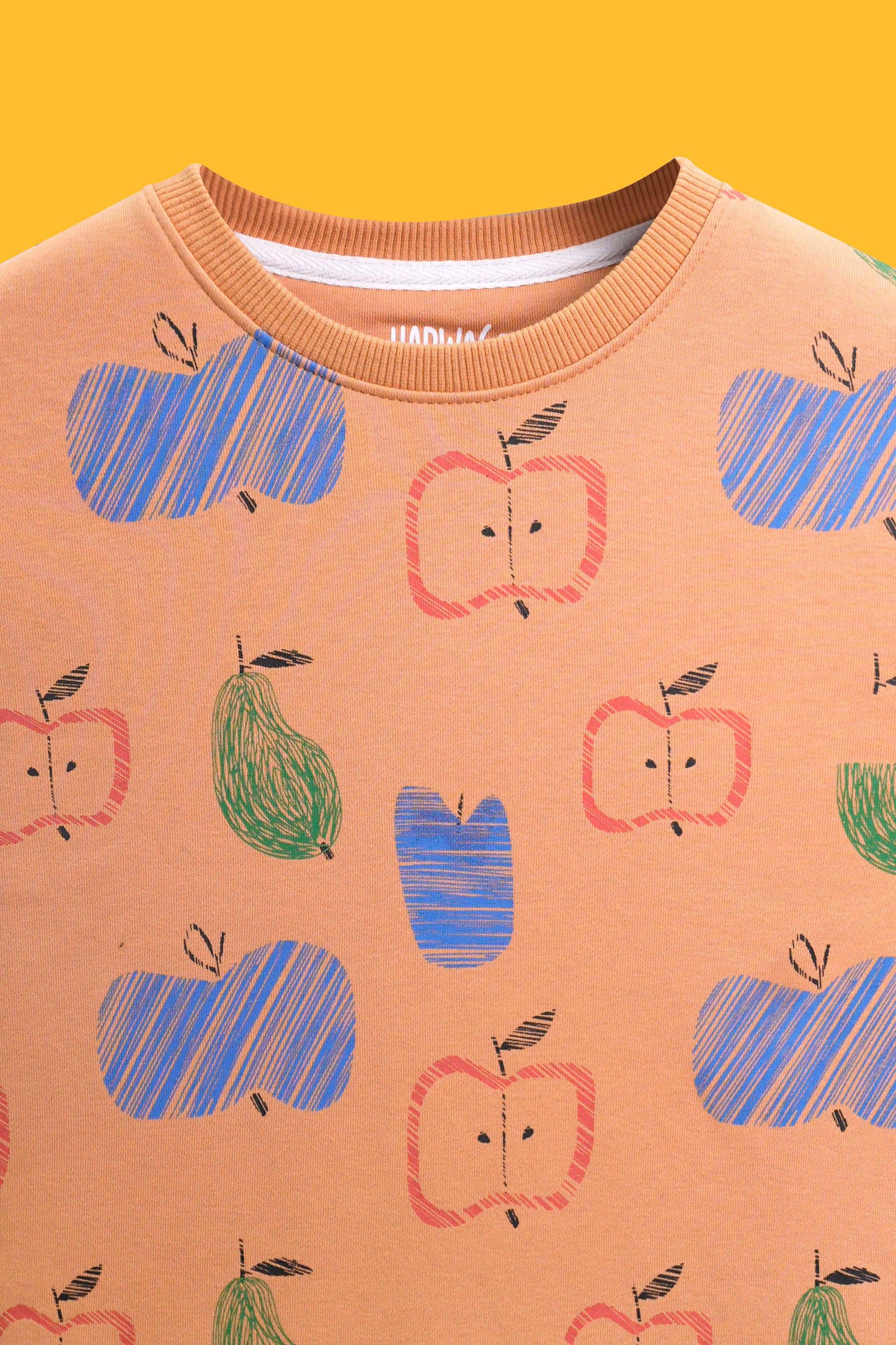 Little Boys Cozytop Sweatshirt - Marigold