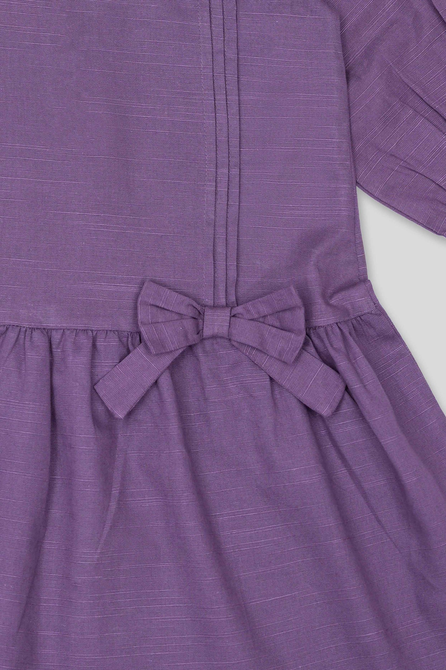 Little Girls’ Dress - Deep Purple