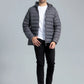 Men’s Parachute Puffer Jacket - Grey