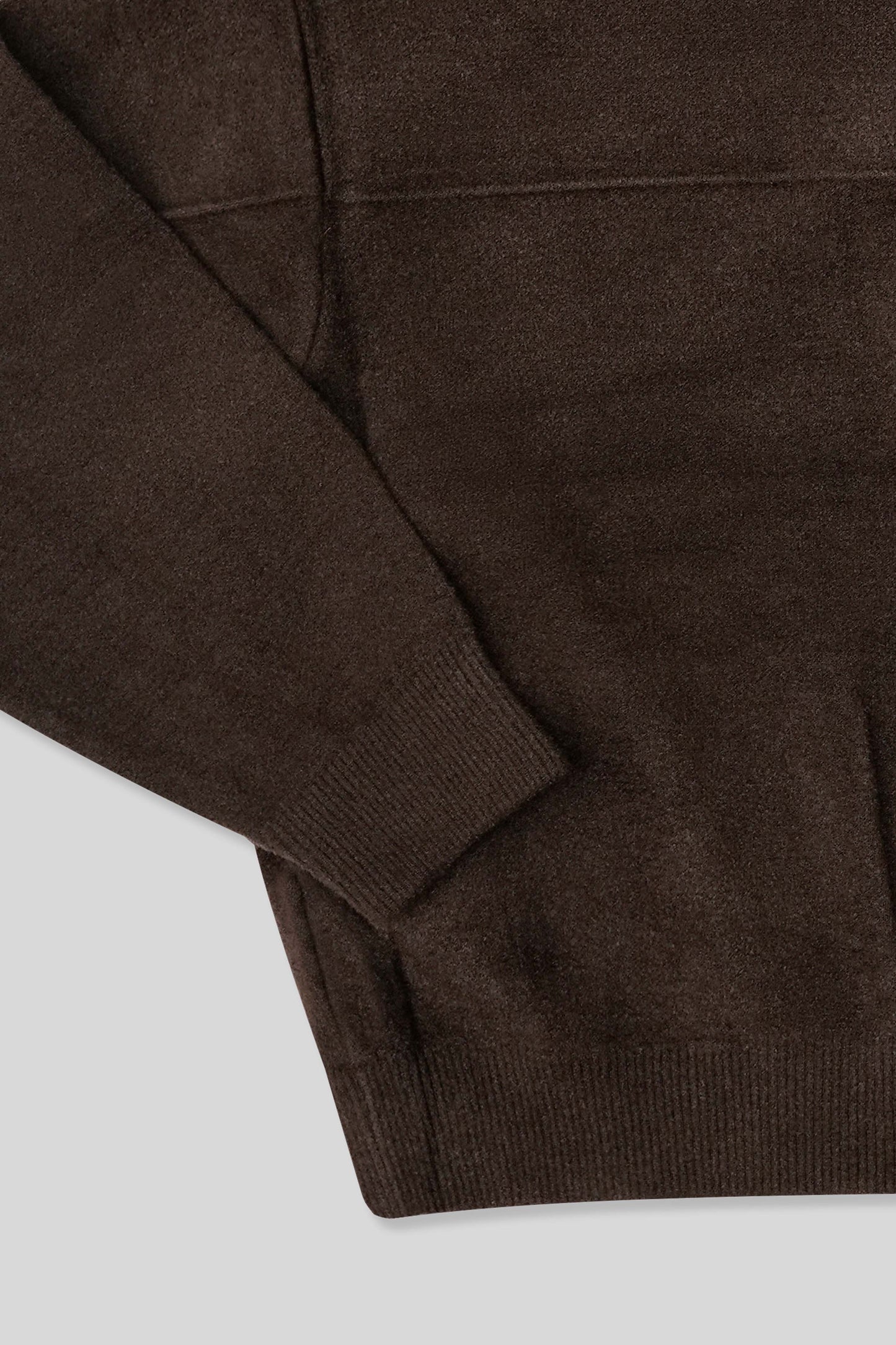 Women’s Wool Cardigan - Dark Brown