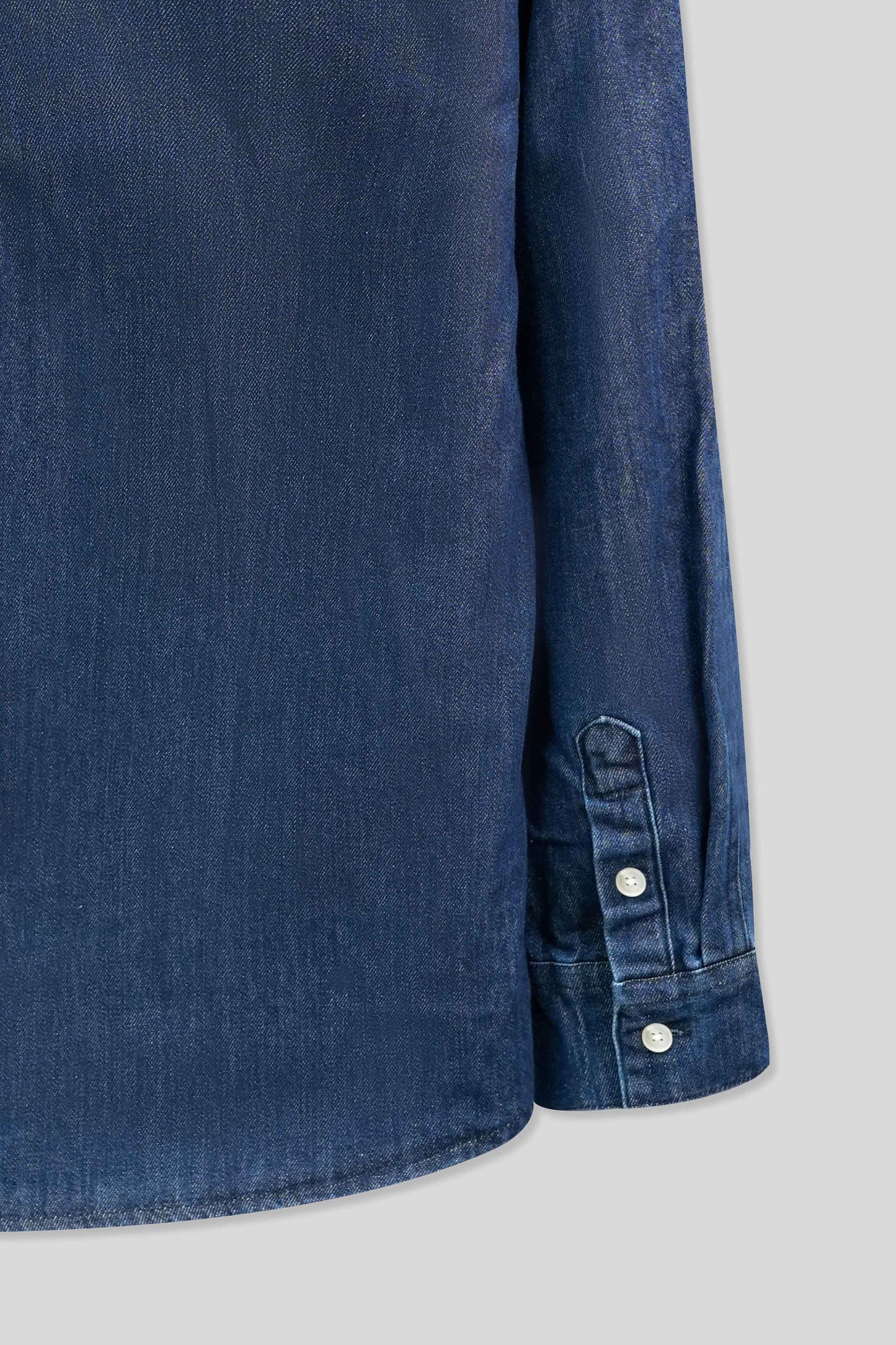 Men Casual Denim Shirt - Blue